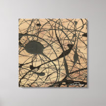 Abstrato Inspirado em Pollock do Santuário