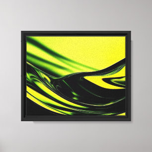 Impressão Em Tela Abstrato liqui fundo