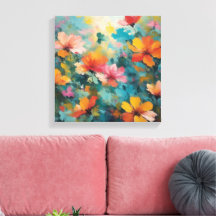 Abstrato moderno rodar em amarelo e azul