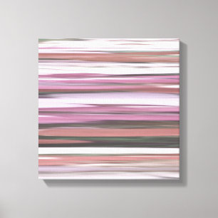 Impressão Em Tela Abstrato nº 2: borrão rosa