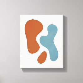 Impressão Em Tela Abstrato Orgânico Meados do Século | Crepúsculo Te