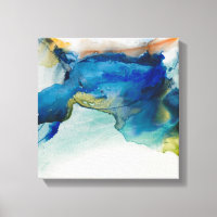 Abstrato Terrain - Azul