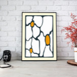Impressão Em Tela Abstrato Wall Art Decor<br><div class="desc">Adicione um toque de design escandinavo moderno a sua casa com este impressão abstrato paisagístico espantoso.</div>