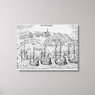 Impressão Em Tela Acapulco', de Jean-Baptiste Labat "s Nouveau