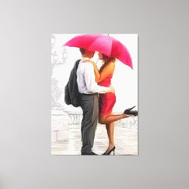 Impressão Em Tela Acaso romântico