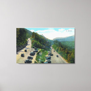 Impressão Em Tela Acima da fuga da volta do Pin de cabelo,