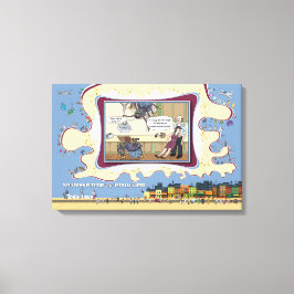 Impressão Em Tela Acracknophobia | Absurd Wordplay Humor 24x16