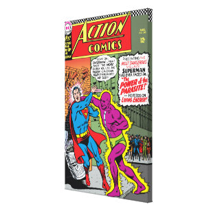 Impressão Em Tela Action Comics #340