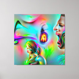 Impressão Em Tela Acusticófobia