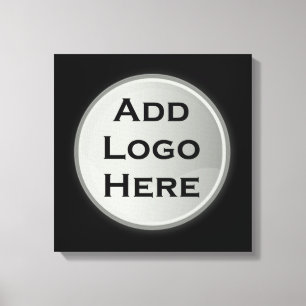 Impressão Em Tela Adicione seu presente corporativo de logotipo