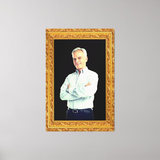 Impressão Em Tela Adicione seu retrato, foto da família,... Personal (Frente)