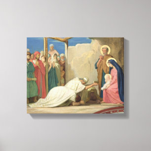 Impressão Em Tela Adoração dos Magi, 1857