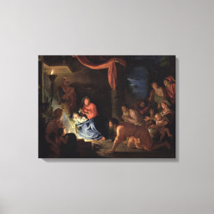 Impressão Em Tela Adoração dos pastores, 1689