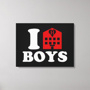 Impressão Em Tela Adoro Hotel Boys