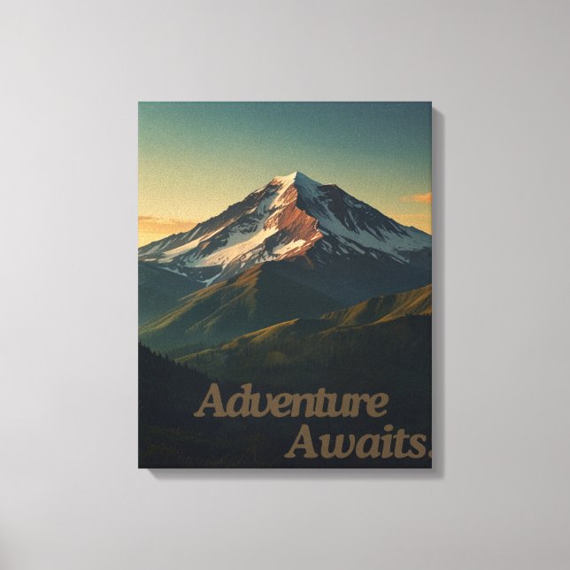 Impressão Em Tela Adventure aguarda design de arte de parede (Frente)