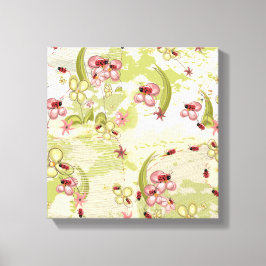 Impressão Em Tela Adventure Ditsy Ladybird