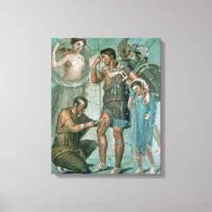 Impressão Em Tela Aeneas feriu, de Pompeii