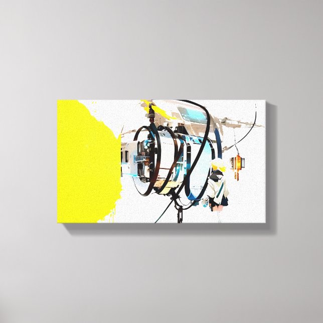 Impressão Em Tela Aether Kiosk Art (Frente)