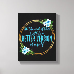 Impressão Em Tela afirmações curtas sobre sonhos e metas