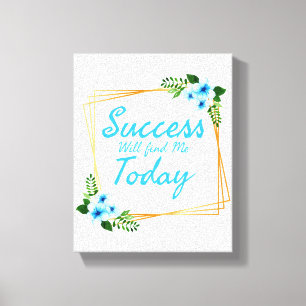 Impressão Em Tela afirmações vívidas positivas para autocuidados