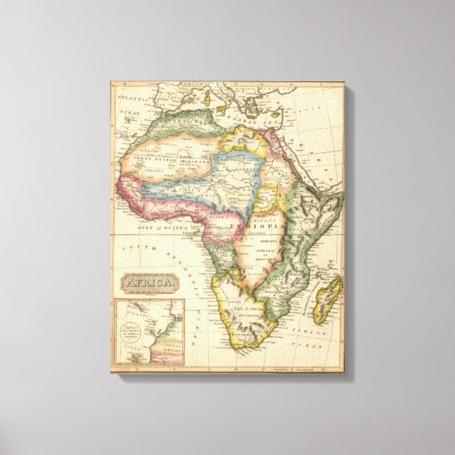 Impressão Em Tela África 22 (Frente)