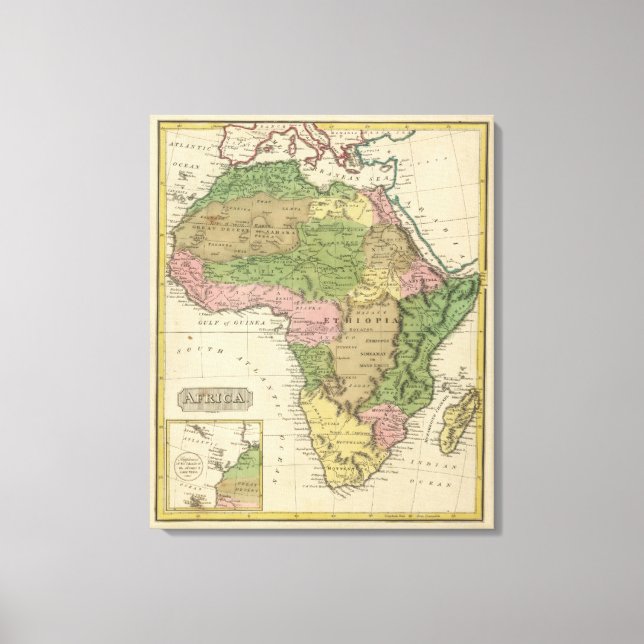 Impressão Em Tela África 9 (Frente)