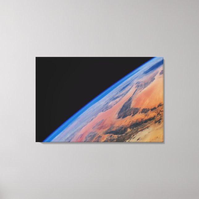 Impressão Em Tela África norte E O Vasto Deserto Líbio. (Frente)