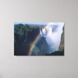 Impressão Em Tela África, Zimbábue. Cataratas Vitória