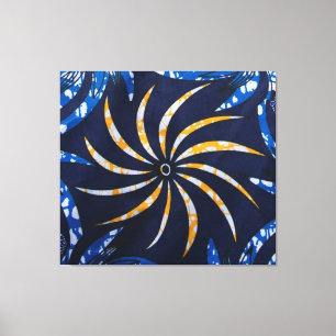 Impressão Em Tela African-Inspired Swirls: Bold Vortex Art T-Shirt