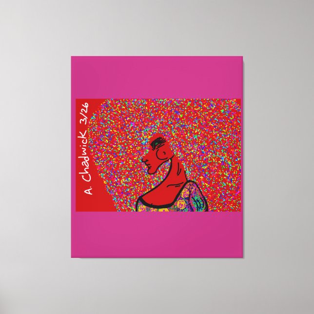 Impressão Em Tela AfroQueen  (Frente)