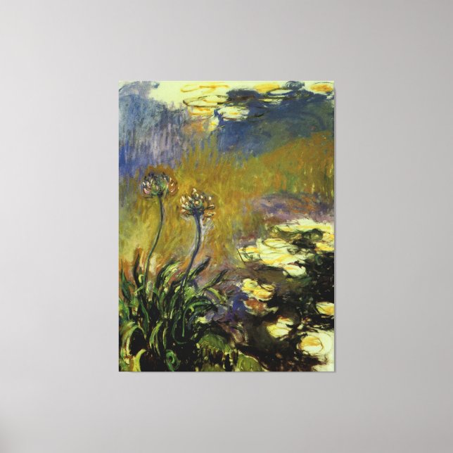 Impressão Em Tela Agapanthus (Frente)