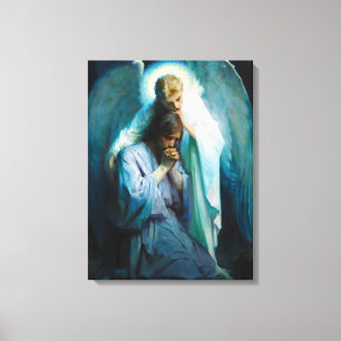 Impressão Em Tela Agonia no Jardim, 1898 por Frans Schwartz