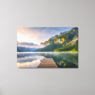 Impressão Em Tela Água Azure Alpin Lake, Áustria