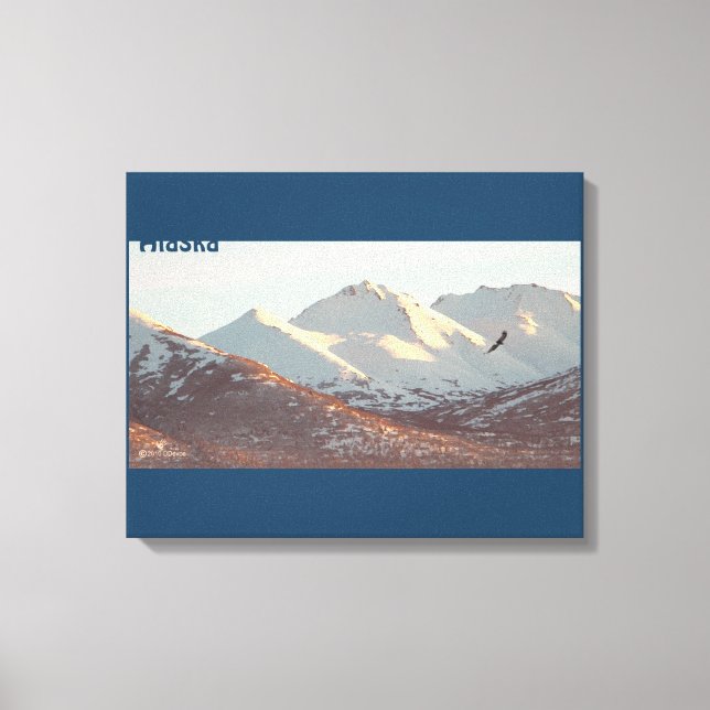 Impressão Em Tela águia-de-inverno (Frente)