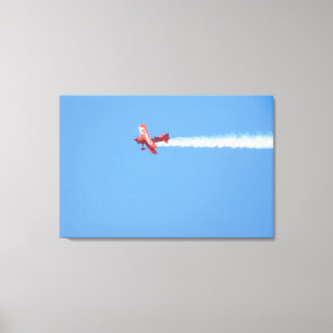 Impressão Em Tela Air Show Stunt Plane