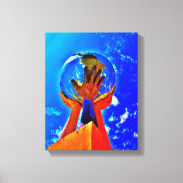 Impressão Em Tela Ajuda às Mãos II