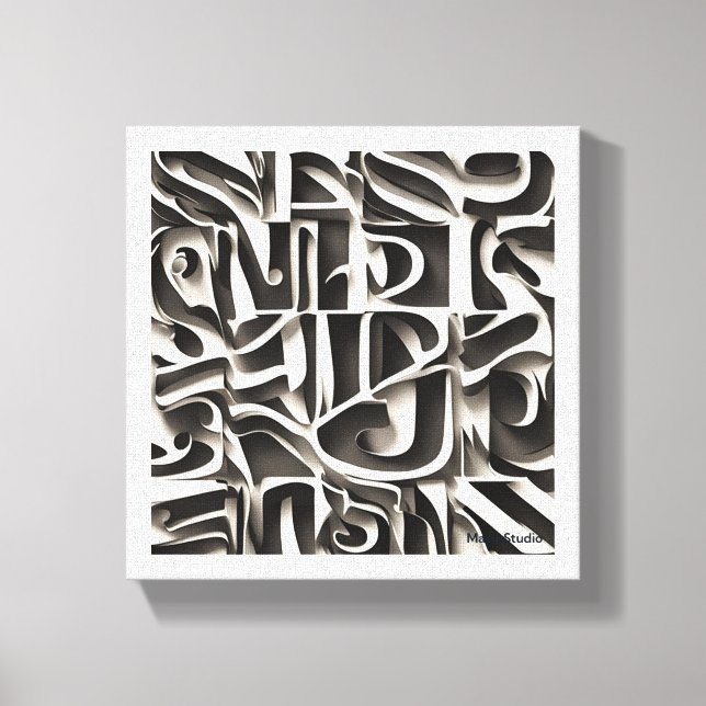 Impressão Em Tela Ajustados fáceis em vários ambientes (Frente)