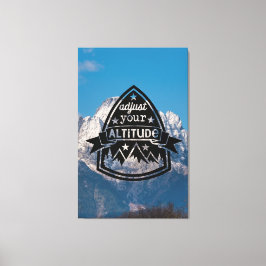 Impressão Em Tela Ajuste a sua altitude