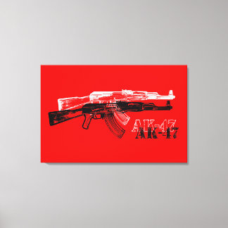 IMPRESSÃO EM TELA AK 47