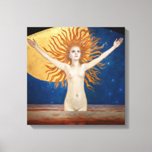 Impressão Em Tela Akseli Gallen-Kallela - Ad Astra