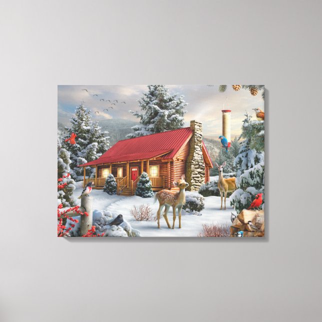 Impressão Em Tela Alan Giana - Impressão de tela "Novos Amigos" (Frente)