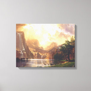 Impressão Em Tela Albert Bierstadt em Sierra Nevada