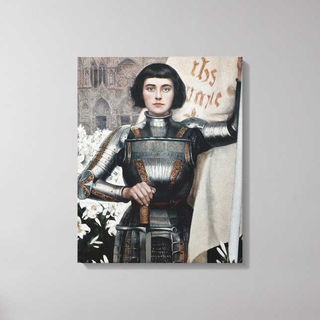 Impressão Em Tela Albert Lynch - Joan of Arc (Frente)