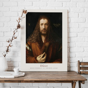 Impressão Em Tela Albrecht Dürer Durer autorretrato da exposição 150