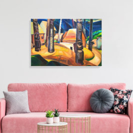 Impressão Em Tela Aldeia Kispiax | Emily Carr |