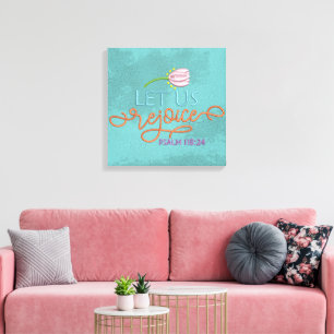 Impressão Em Tela Alegria-Canvas (Gloss)