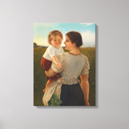 Impressão Em Tela Alegria da Mãe (Mãe e Filha Adoráveis)