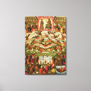 Impressão Em Tela Alegria de tudo que Virgin da amargura, 1707