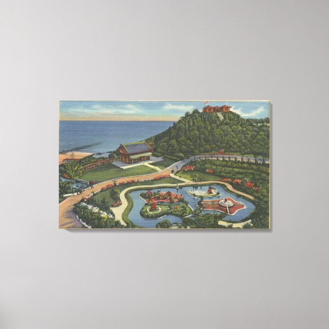 Impressão Em Tela Alerga do Jardim Oriental de Bernheimer (Frente)