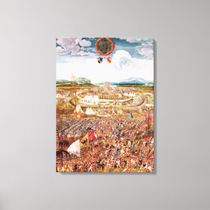 Impressão Em Tela Alesia Besieged por Júlio César